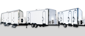 Luxury Restroom Trailer Rental in Los Angeles County